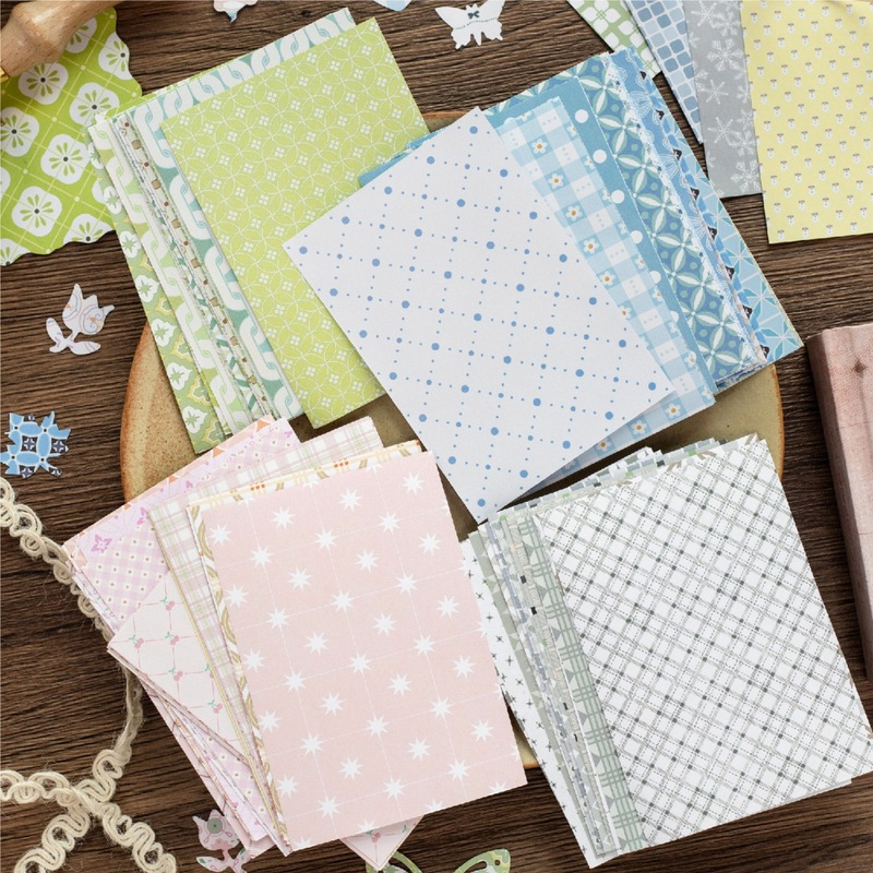 Vintage Junk Journal Scrapbooking Paper - 1 упаковка/200 шт. винтажной фоновой бумаги