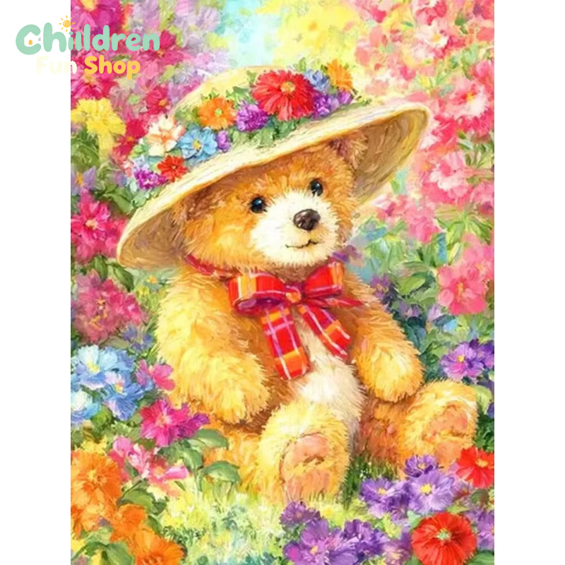 5D Diamond Painting Kit Full Drill - Набор для алмазной вышивки 5D «Садовый