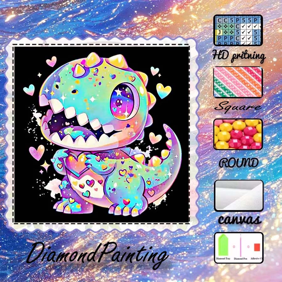 1 шт. 5D набор для алмазной вы – обзор и цена 5D Diamond Painting Kit Full Drill