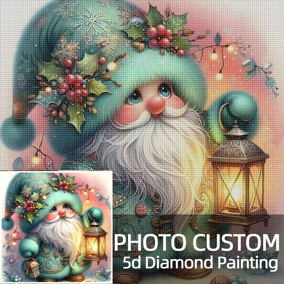 Набор для алмазной вышивки с и – обзор и цена 5D Diamond Painting Kit Full Drill