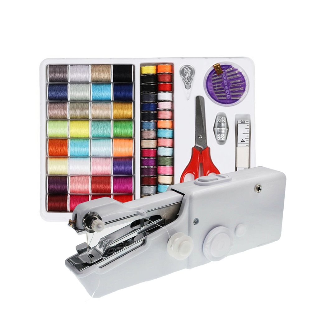 Портативная электрическая швей – обзор и цена Mini Electric Sewing Machine Handheld